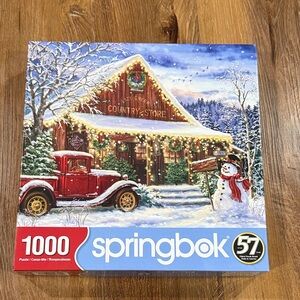 Springbrook “Lazy Creek Country Store” 1000-Piece Jigsaw Puzzle (EUC)